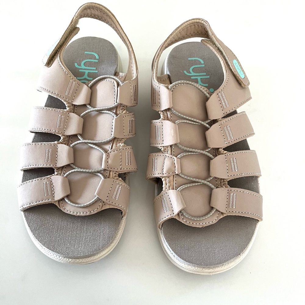 RYKA•taupe sport comfort sandals 7.5 NWOT